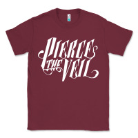 Burgundy pierce the veil front Classic Tee - linhVisuals