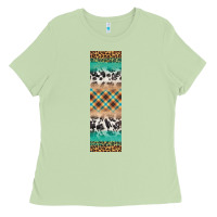 Matcha fall pattern Ladies Tee - Artiststas
