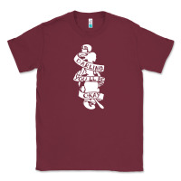 Burgundy pierce the veil back Classic Tee - linhVisuals