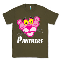 Army Green pink panther custom Classic Tee - linhVisuals