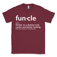 Burgundy funcle Classic Tee - linhVisuals