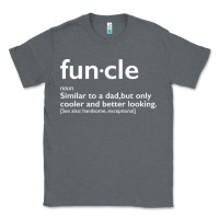 Charcoal Heather funcle Classic Tee - linhVisuals