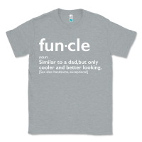 Heather Grey funcle Classic Tee - linhVisuals