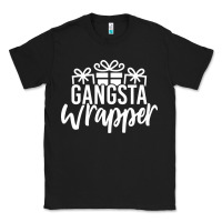 Black gangsta wrapper Classic Tee - linhVisuals