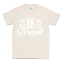 Natural gangsta wrapper Classic Tee - linhVisuals