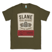 Army Green slane irish whiskey Classic Tee - linhVisuals