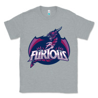 Heather Grey bi furious   bisexual Classic Tee - linhVisuals