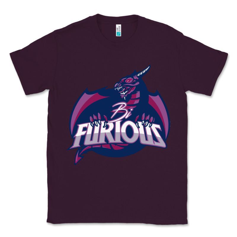 Bi Furious   Bisexual Classic Tee by linhVisuals | Teevron