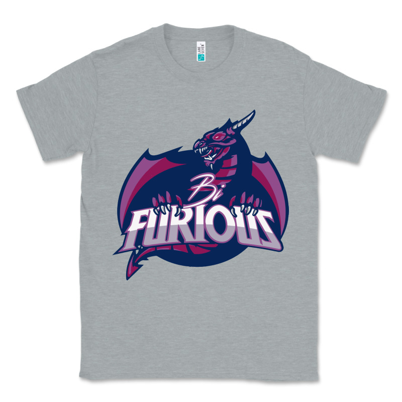 Bi Furious   Bisexual Classic Tee by linhVisuals | Teevron