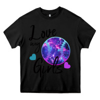 Black I Love My Softball Girl Heavy Core Tee - Bettercallsaul