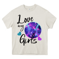 Cream I Love My Softball Girl Heavy Core Tee - Bettercallsaul