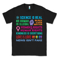 Black science is real , black lives matter , love is love , equality , kindn Classic Tee - linhVisuals