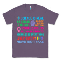 Lavender science is real , black lives matter , love is love , equality , kindn Classic Tee - linhVisuals