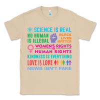 Mushroom science is real , black lives matter , love is love , equality , kindn Classic Tee - linhVisuals
