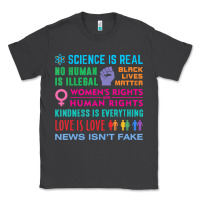 Smoke science is real , black lives matter , love is love , equality , kindn Classic Tee - linhVisuals