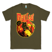 Army Green vintage meatloaf bat out of hell Classic Tee - linhVisuals