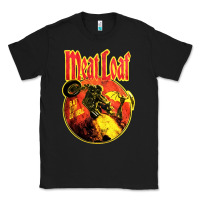 Black vintage meatloaf bat out of hell Classic Tee - linhVisuals
