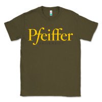 Army Green pfeiffer university Classic Tee - linhVisuals