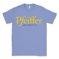Colony Blue pfeiffer university Classic Tee - linhVisuals