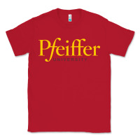 Red pfeiffer university Classic Tee - linhVisuals
