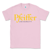 Bubblegum Pink pfeiffer university Classic Tee - linhVisuals