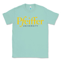 Seafoam pfeiffer university Classic Tee - linhVisuals
