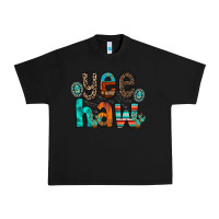 Black yee haw Urban Heavy Tee - RacoonDesign