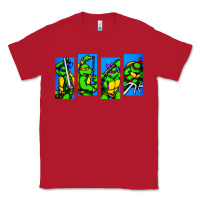 Red arcade turtles Classic Tee - linhVisuals