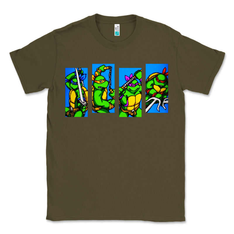 Arcade Turtles Classic Tee by linhVisuals | Teevron