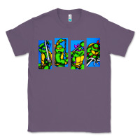 Lavender arcade turtles Classic Tee - linhVisuals