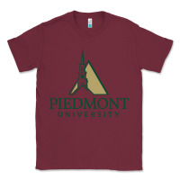 Burgundy piedmont university Classic Tee - linhVisuals