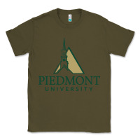 Army Green piedmont university Classic Tee - linhVisuals