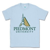 Dusty Blue piedmont university Classic Tee - linhVisuals