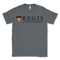 Charcoal Heather regis college Classic Tee - linhVisuals