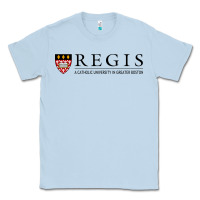 Dusty Blue regis college Classic Tee - linhVisuals