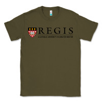 Army Green regis college Classic Tee - linhVisuals