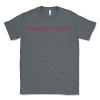 Charcoal Heather roanoke college Classic Tee - linhVisuals