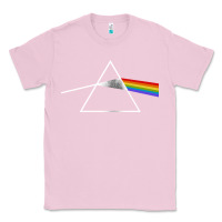 Bubblegum Pink the dark side Classic Tee - linhVisuals