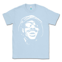 Dusty Blue stevie wonder Classic Tee - linhVisuals