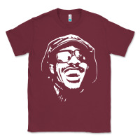 Burgundy stevie wonder Classic Tee - linhVisuals