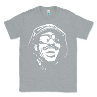 Heather Grey stevie wonder Classic Tee - linhVisuals