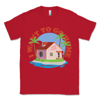 Red i want to go home Classic Tee - linhVisuals