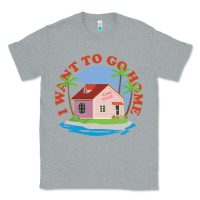 Heather Grey i want to go home Classic Tee - linhVisuals