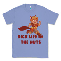 Colony Blue kick life in the nuts   squirrel girl Classic Tee - linhVisuals