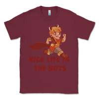 Burgundy kick life in the nuts   squirrel girl Classic Tee - linhVisuals