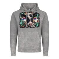 Cloud Rock western background turquoises gemstones black and white baby cow Vintage Hoodie - BarkalooDesign
