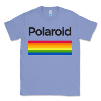 Colony Blue polaroid color spectrum horizontal Classic Tee - linhVisuals