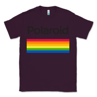 Plum polaroid color spectrum horizontal Classic Tee - linhVisuals