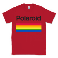 Red polaroid color spectrum horizontal Classic Tee - linhVisuals