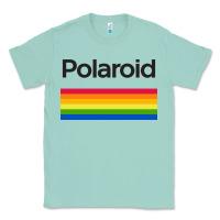 Seafoam polaroid color spectrum horizontal Classic Tee - linhVisuals